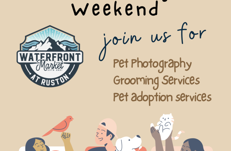 Pet Day Weekend at the Waterfront Market at Ruston
