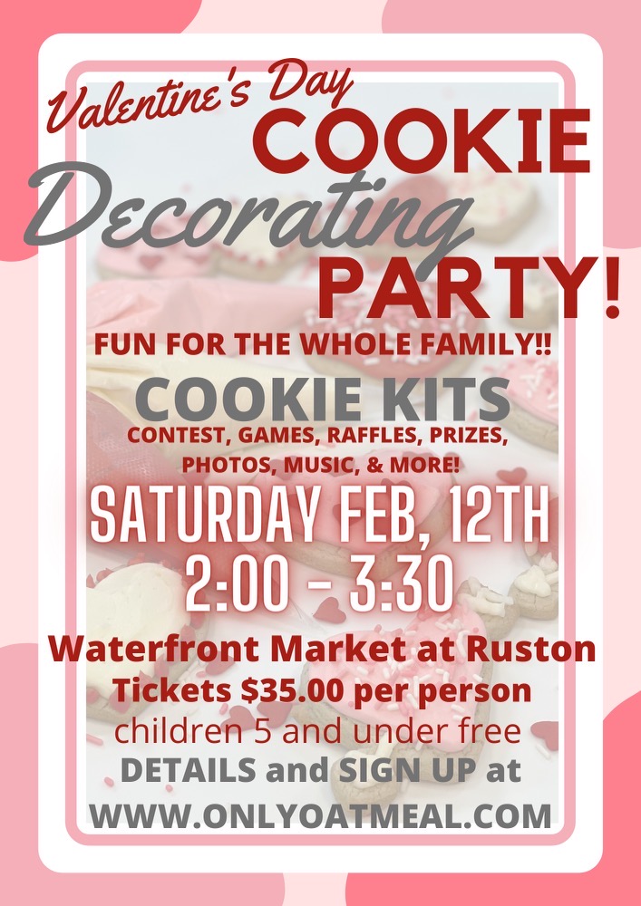Valentine's Day Cookie Decoration Party!