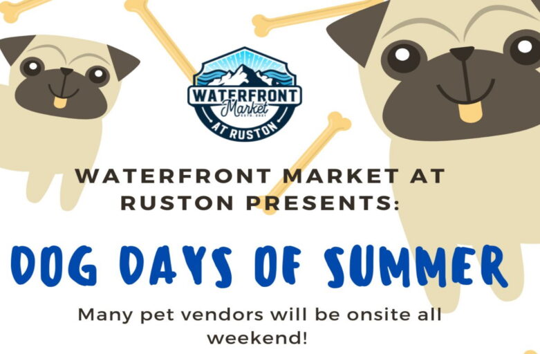 Pet Event in Tacoma - Dog Days of Summer - Waterfront Market at Ruston