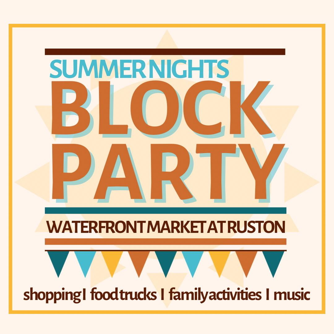 Summer Nights Block Party at Waterfront Market at Ruston