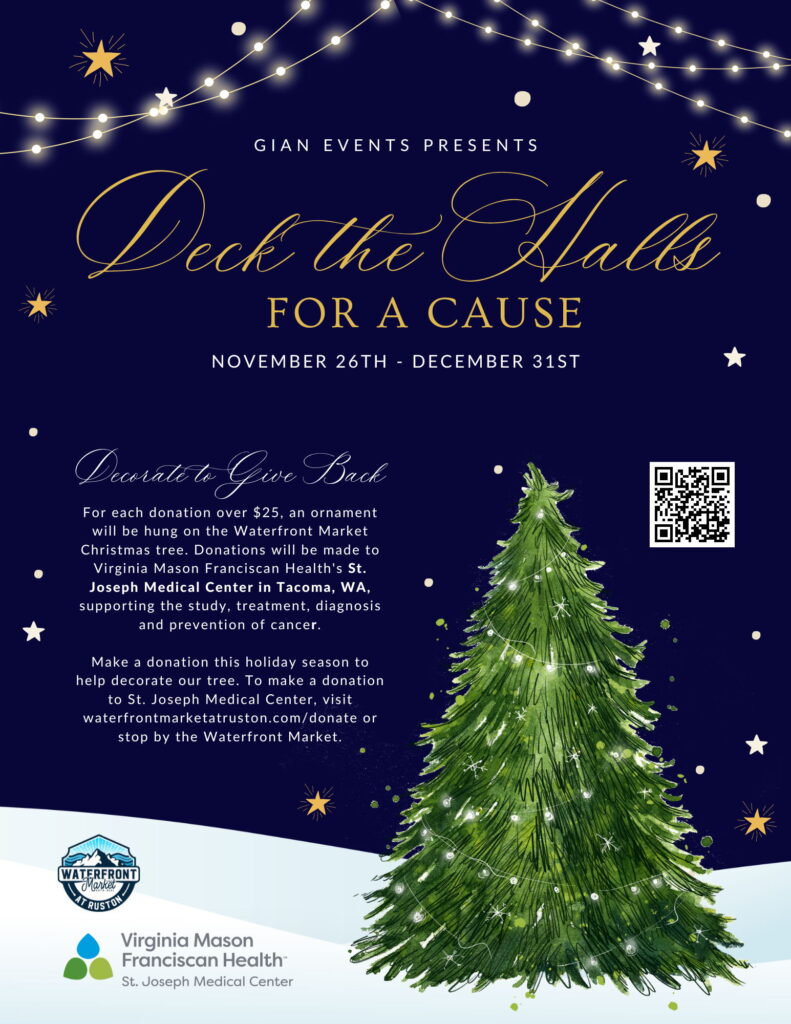 Deck the Halls for a Cause - 2022 - Ruston - Tacoma Fundraiser