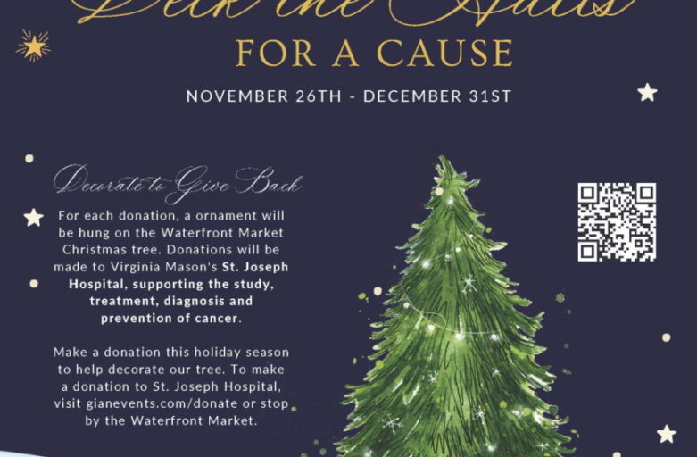 Deck the Halls for a Cause fundraiser at Waterfront Market at Ruston