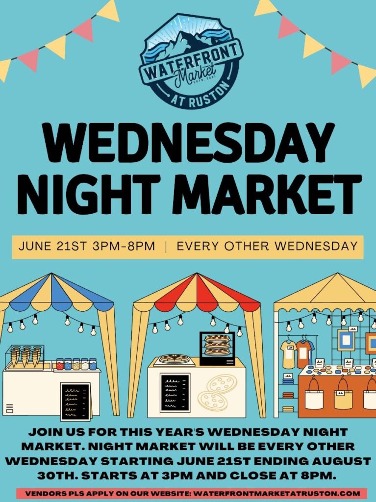 Wednesday Night Market - Ruston Washington