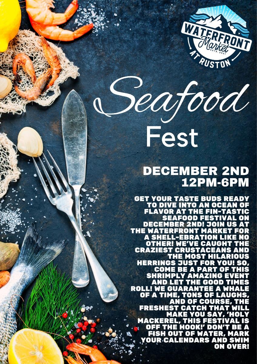 Seafood Fest 2023 at Waterfront Market in Ruston
